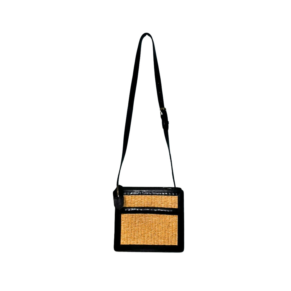Ralph Lauren Black and Tan Shoulder Bag - Picture 5 of 12
